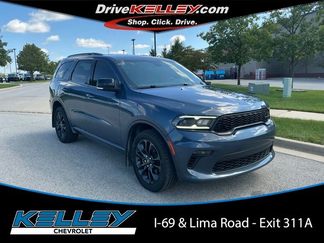 Reactor Blue Pearlcoat 2021 Dodge Durango SUV / Crossover All-Wheel Drive 8-Speed Automatic