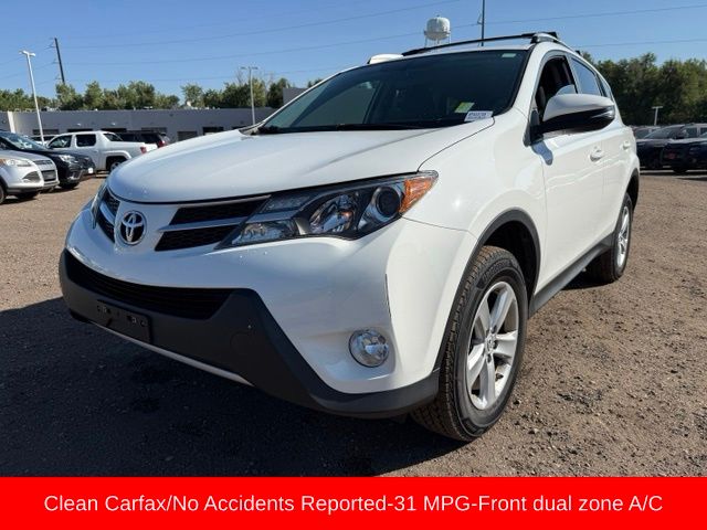Super White 2014 Toyota RAV4 SUV / Crossover Front-Wheel Drive 6-Speed Automatic