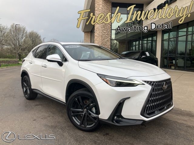 Eminent White Pearl 2025 Lexus NX Hybrid SUV / Crossover Continuously Variable Transmission