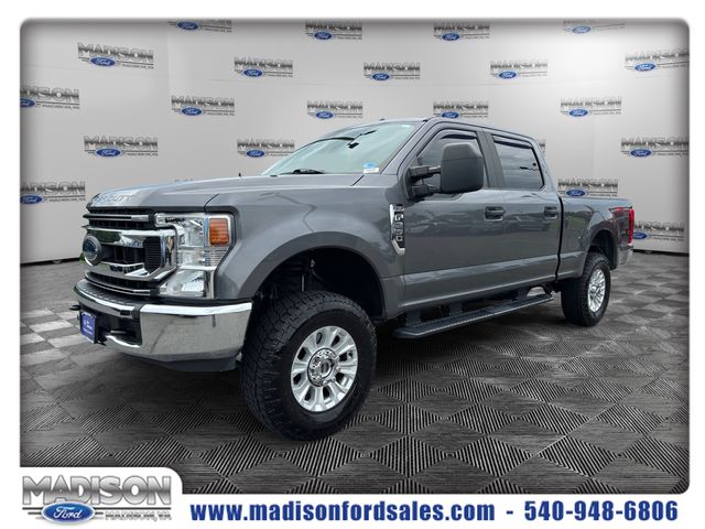 Gray Metallic 2021 Ford F-250 Super Duty Pickup Truck Four-Wheel Drive 6-Speed Automatic