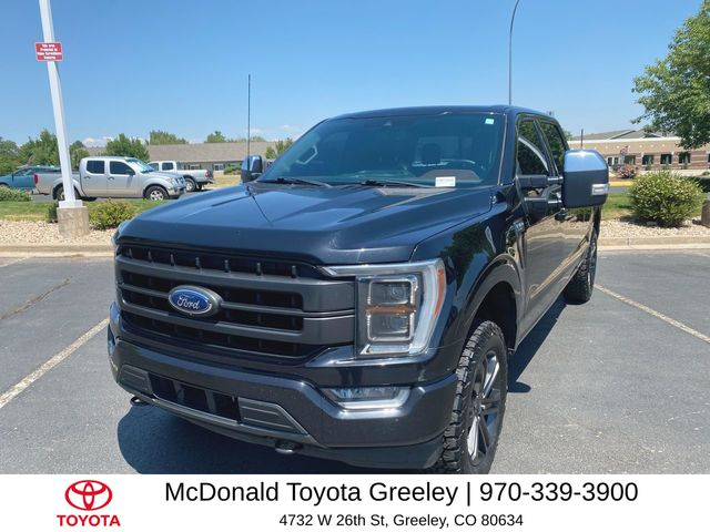 Agate Black Metallic 2021 Ford F-150 Pickup Truck Four-Wheel Drive Automatic