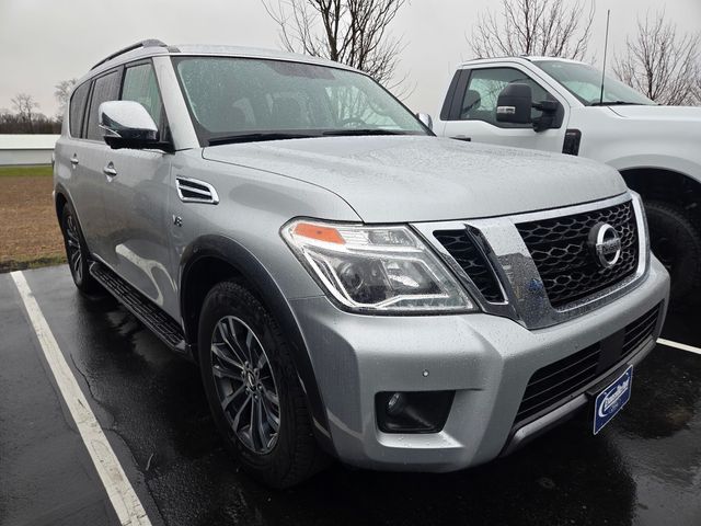 Brilliant Silver Metallic 2019 Nissan Armada SL 4WD SUV / Crossover Four-Wheel Drive 7-Speed Automatic
