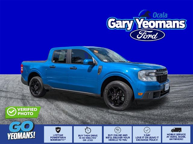 Velocity Blue Metallic 2022 Ford Maverick Pickup Truck All-Wheel Drive 8-Speed Automatic