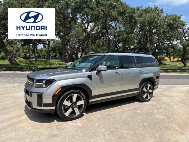 Shimmering Silver Pearl 2025 Hyundai Santa Fe SUV / Crossover All-Wheel Drive Automatic