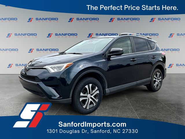 Teal (Aqua) 2018 Toyota RAV4 SUV / Crossover Front-Wheel Drive 6-Speed Automatic