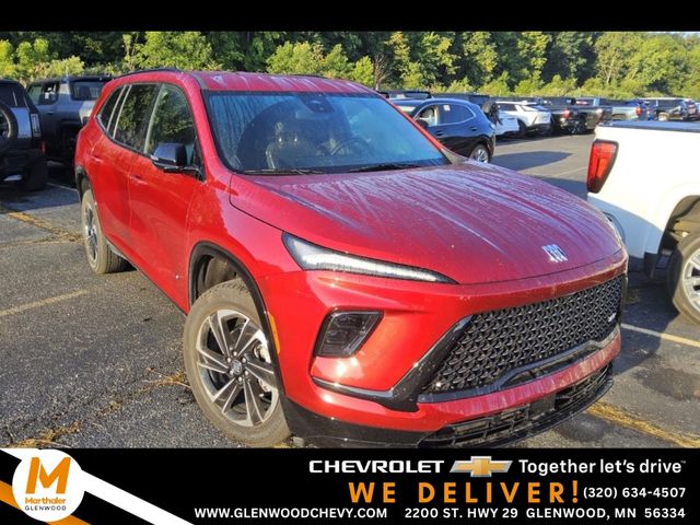 Cherry Red Tintcoat 2026 Buick Enclave SUV / Crossover Four-Wheel Drive 8-Speed Automatic
