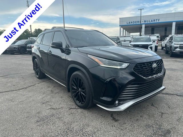 Midnight Black Metallic 2023 Toyota Highlander SUV / Crossover Front-Wheel Drive 8-Speed Automatic