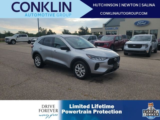 Silver Metallic 2024 Ford Escape SUV / Crossover Front-Wheel Drive 8-Speed Automatic