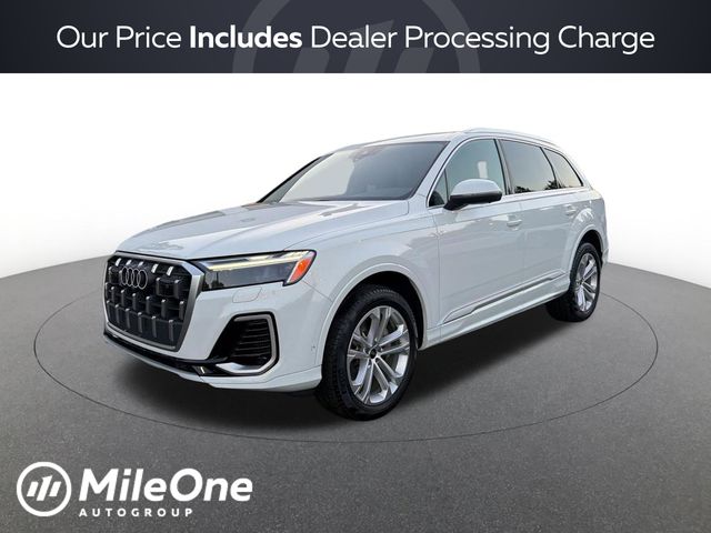 Carrara White 2025 Audi Q7 SUV / Crossover All-Wheel Drive 8-Speed Automatic