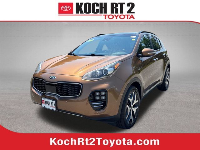 Red (Burnished Copper) 2019 Kia Sportage SUV / Crossover All-Wheel Drive 6-Speed Automatic Overdrive