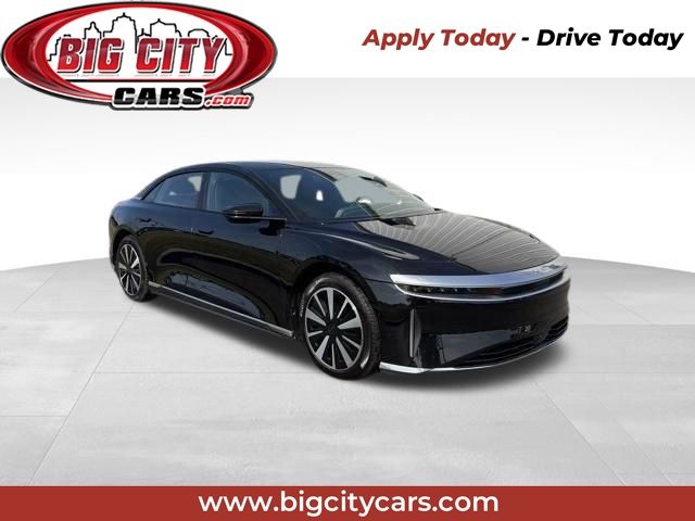 Black 2024 Lucid Air Sedan All-Wheel Drive 1-Speed Automatic