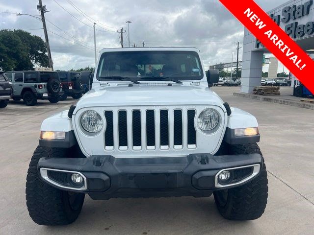 2020 Jeep Wrangler Unlimited Sahara White at Emmons Autoplex