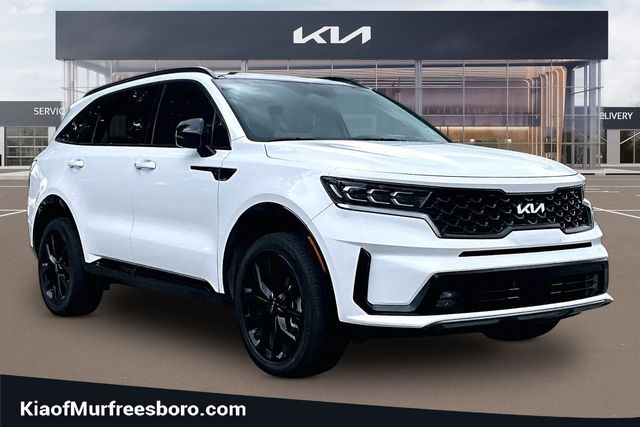 Glacial White Pearl 2023 Kia Sorento SUV / Crossover All-Wheel Drive 8-Speed Dual Clutch