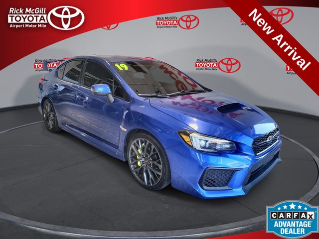 WR Blue Pearl 2019 Subaru WRX STI AWD Sedan All-Wheel Drive 6-Speed Manual