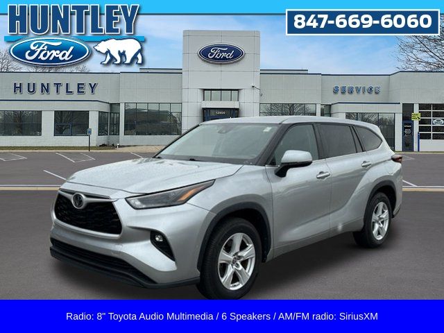 Celestial Silver Metallic 2024 Toyota Highlander SUV / Crossover Front-Wheel Drive 8-Speed Automatic