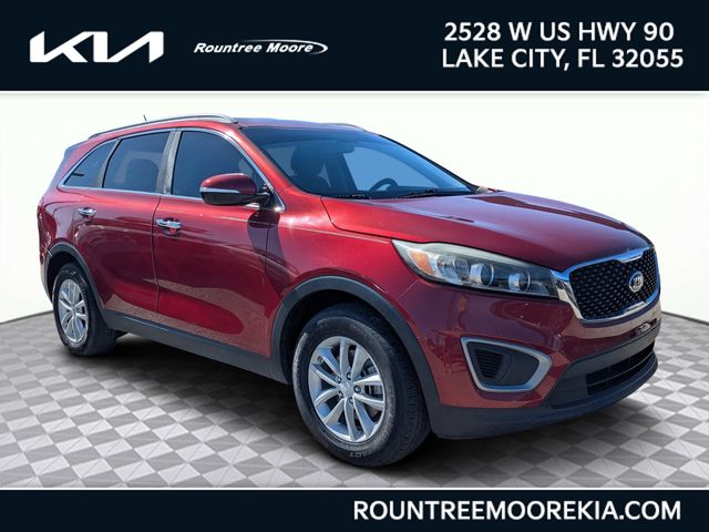 Red 2017 Kia Sorento LX FWD SUV / Crossover Front-Wheel Drive 6-Speed Automatic