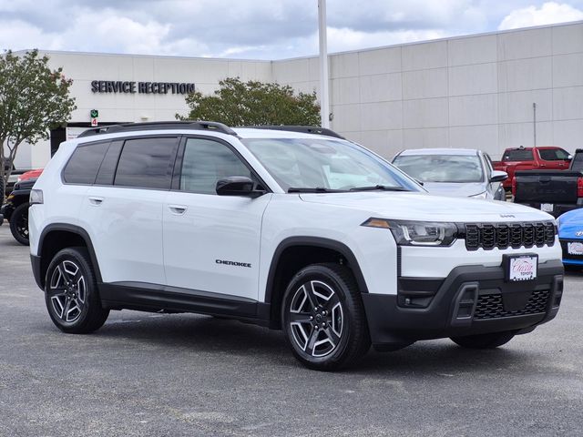 Bright White Clearcoat 2026 Jeep Cherokee Laredo 4WD SUV / Crossover Four-Wheel Drive Continuously Variable Transmission