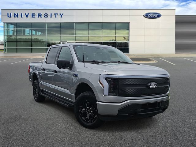 Iconic Silver Metallic 2025 Ford F-150 Lightning Pickup Truck All-Wheel Drive Automatic