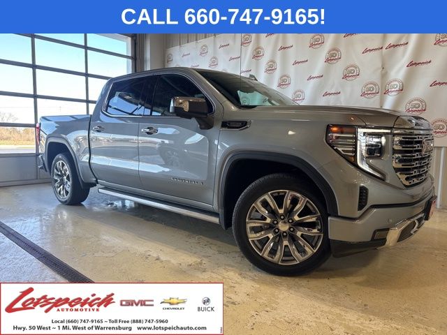 Sterling Metallic 2024 GMC Sierra 1500 Pickup Truck Four-Wheel Drive Automatic