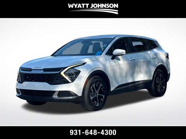 Glacial White Pearl 2024 Kia Sportage SUV / Crossover Front-Wheel Drive 8-Speed Automatic