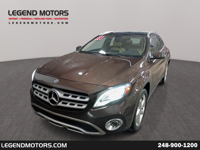 Brown Metallic 2018 Mercedes-Benz GLA 250 4MATIC SUV / Crossover All-Wheel Drive 7-Speed Automatic