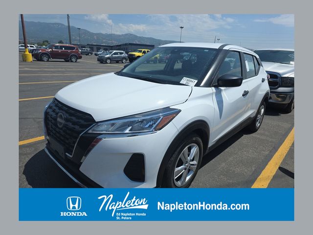 White (Fresh Powder) 2024 Nissan Kicks SUV / Crossover Front-Wheel Drive Continuously Variable Transmission