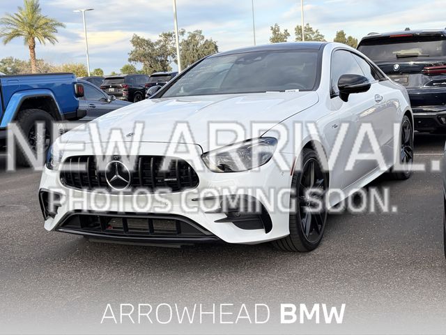 MANUFAKTUR Moonlight White Metallic 2023 Mercedes-Benz E-Class AMG E 53 4MATIC Convertible All-Wheel Drive 9-Speed Automatic