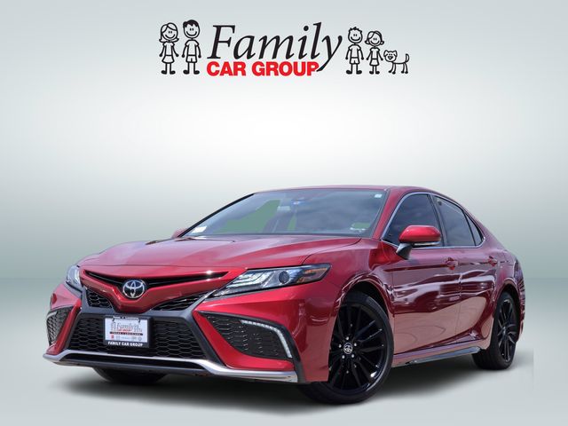 Red 2022 Toyota Camry Sedan Front-Wheel Drive 8-Speed Automatic