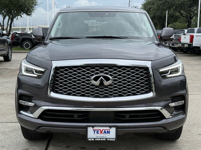 2023 INFINITI QX80 LUXE Gray at AutoSavvy Houston Northwest