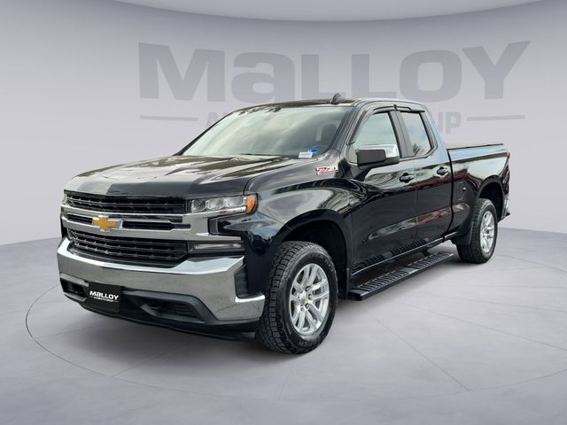 Black 2019 Chevrolet Silverado 1500 LT Double Cab 4WD Pickup Truck Four-Wheel Drive 8-Speed Automatic