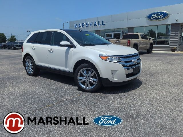 White Platinum Clearcoat Metallic 2013 Ford Edge SUV / Crossover All-Wheel Drive 6-Speed Automatic