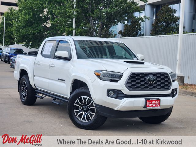 2022 Toyota Tacoma TRD Sport White at DeMontrond Automotive Group