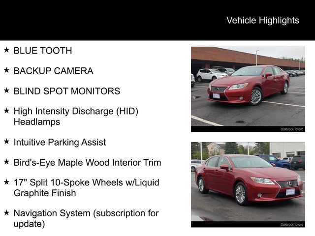 2014 Lexus ES 350 photo