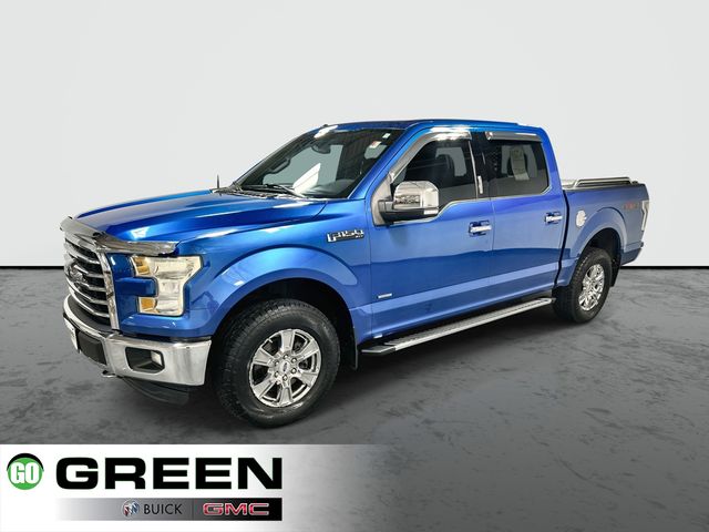 Blue Flame Metallic 2015 Ford F-150 Pickup Truck Four-Wheel Drive 6-Speed Automatic