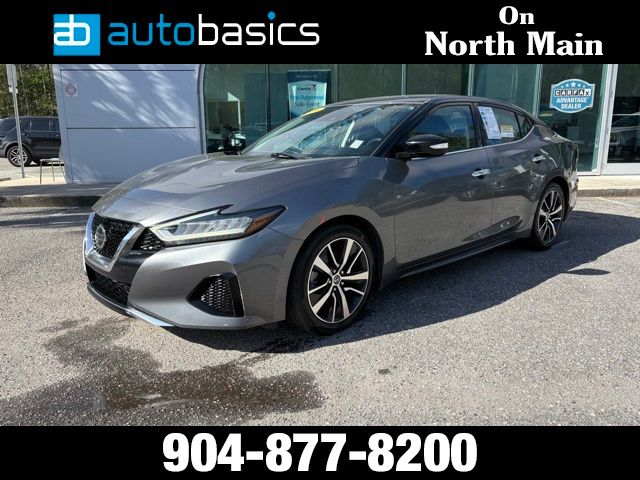 Gray (Gun Metallic) 2020 Nissan Maxima SV FWD Sedan Front-Wheel Drive Continuously Variable Transmission
