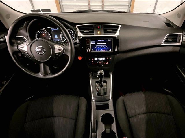 2019 Nissan Sentra SV Blue at Subaru and VW of Moon Township