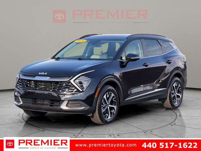 Fusion Black 2024 Kia Sportage Hybrid EX AWD SUV / Crossover All-Wheel Drive 6-Speed Automatic