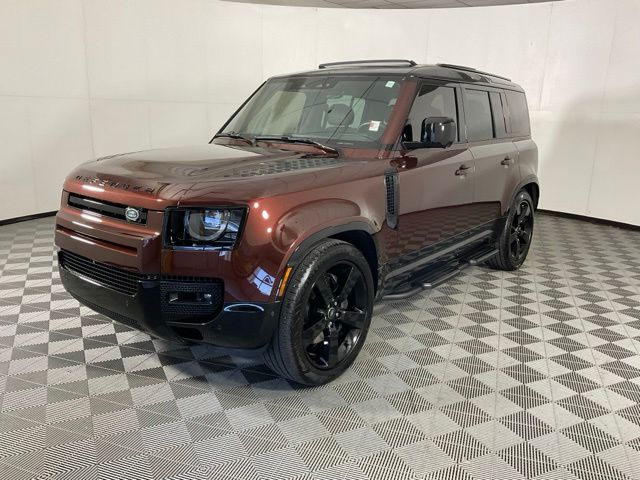 Sedona Red Metallic 2025 Land Rover Defender SUV / Crossover All-Wheel Drive 8-Speed Automatic