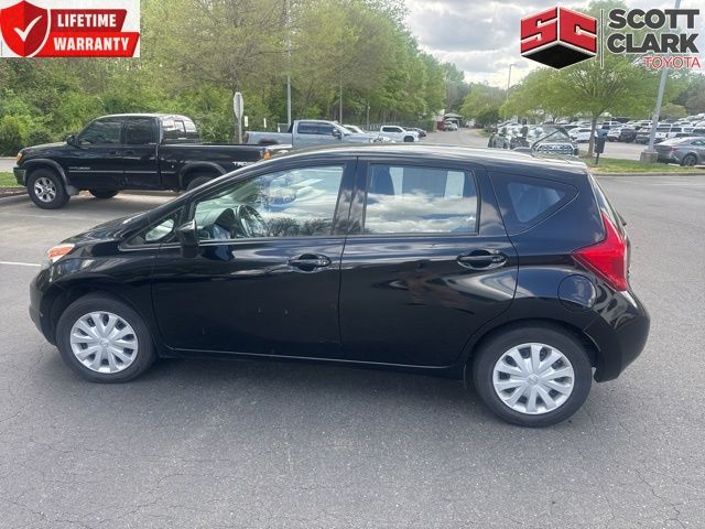 Super Black 2016 Nissan Versa Note SV Hatchback Front-Wheel Drive Continuously Variable Transmission