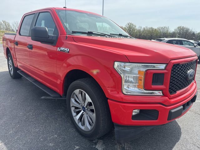 Race Red 2018 Ford F-150 XL SuperCrew RWD Pickup Truck 4X2 Automatic