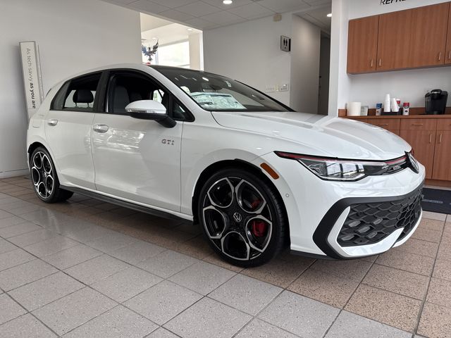 Opal White Pearl 2026 Volkswagen Golf GTI Hatchback Front-Wheel Drive 7-Speed Dual Clutch