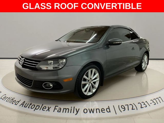 Indium Gray 2012 Volkswagen Eos Komfort SULEV Convertible Front-Wheel Drive 6-Speed Dual Clutch