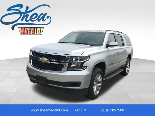 Silver Ice Metallic 2018 Chevrolet Suburban SUV / Crossover Four-Wheel Drive 6-Speed Automatic Overdrive