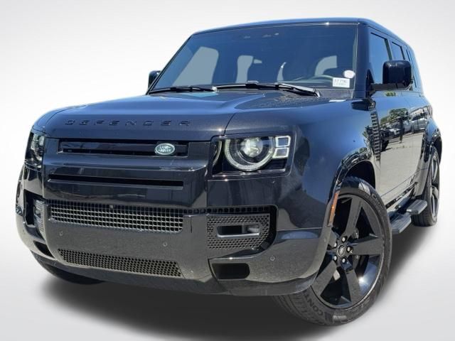 Santorini Black Metallic 2025 Land Rover Defender 110 V8 P525 AWD SUV / Crossover All-Wheel Drive 8-Speed Automatic