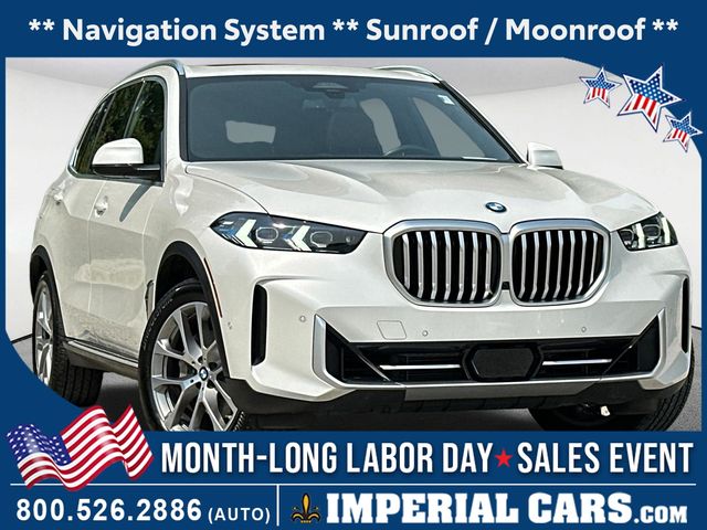 Mineral White Metallic 2025 BMW X5 SUV / Crossover All-Wheel Drive 8-Speed Automatic