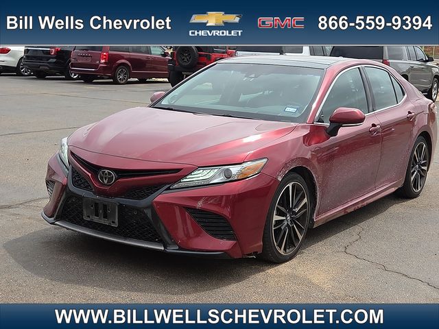 Used Car 2018 Toyota Camry  Xse V6 For Sale Under $20,000 In Plainview, Texas