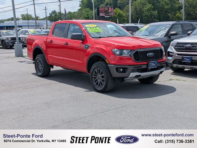 Race Red 2023 Ford Ranger Pickup Truck Four-Wheel Drive Automatic