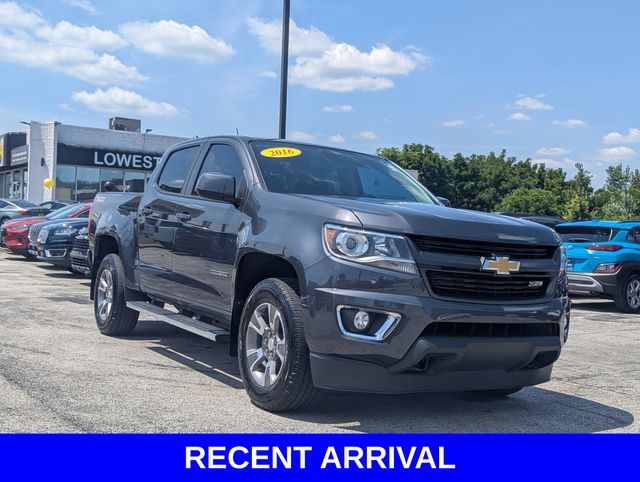 Cyber Gray Metallic 2016 Chevrolet Colorado Pickup Truck Four-Wheel Drive 6-Speed Automatic