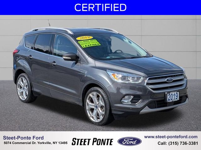 Gray (Magnetic Metallic) 2019 Ford Escape SUV / Crossover All-Wheel Drive 6-Speed Automatic