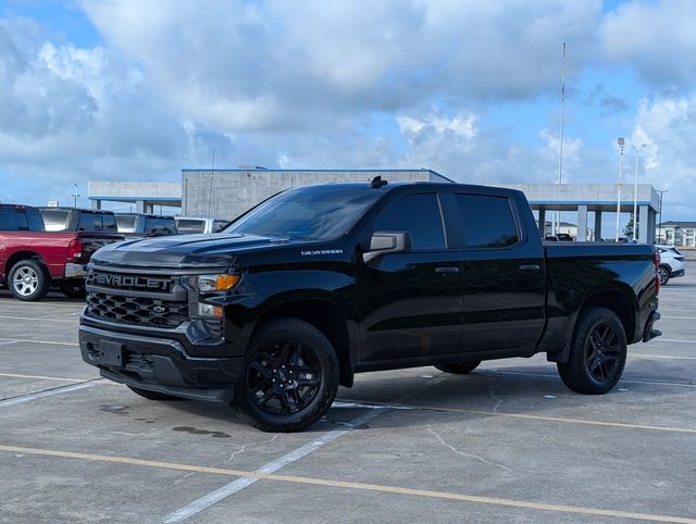 2025 Chevrolet Silverado 1500 Custom Black at Ross Downing Chevrolet